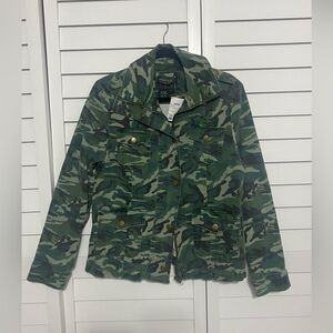 Green Camouflage Jacket